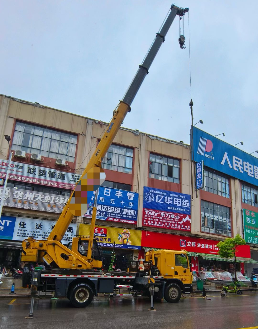 渝水区吊车吊机租赁桥梁吊装